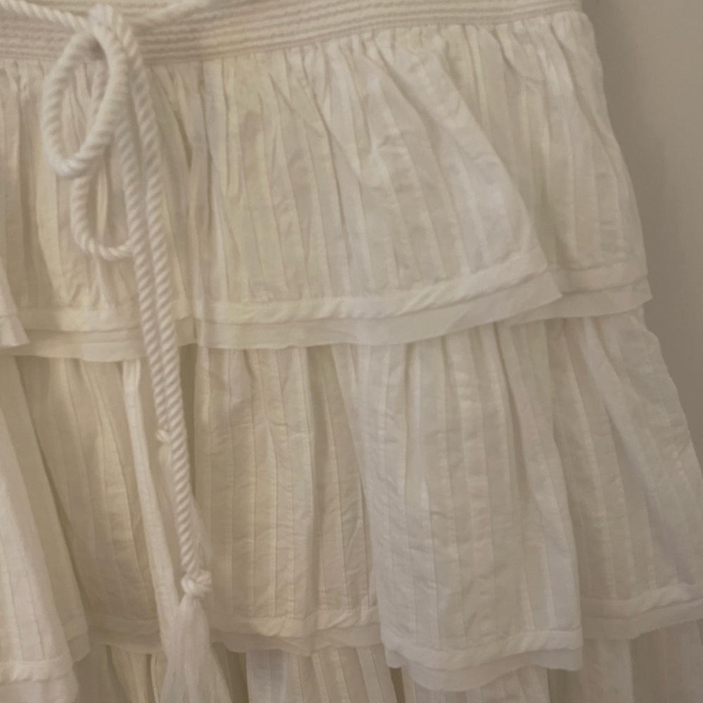 ULLA JOHNSON
Camilla ruffled pintucked cotton-poplin mini dress - Picture 6 of 7